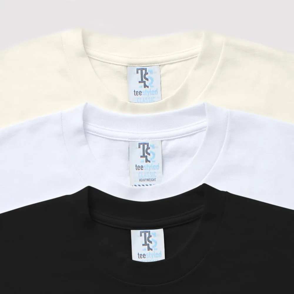 3-PACK | 6 OZ. CLASSIC WEIGHT T-SHIRTS