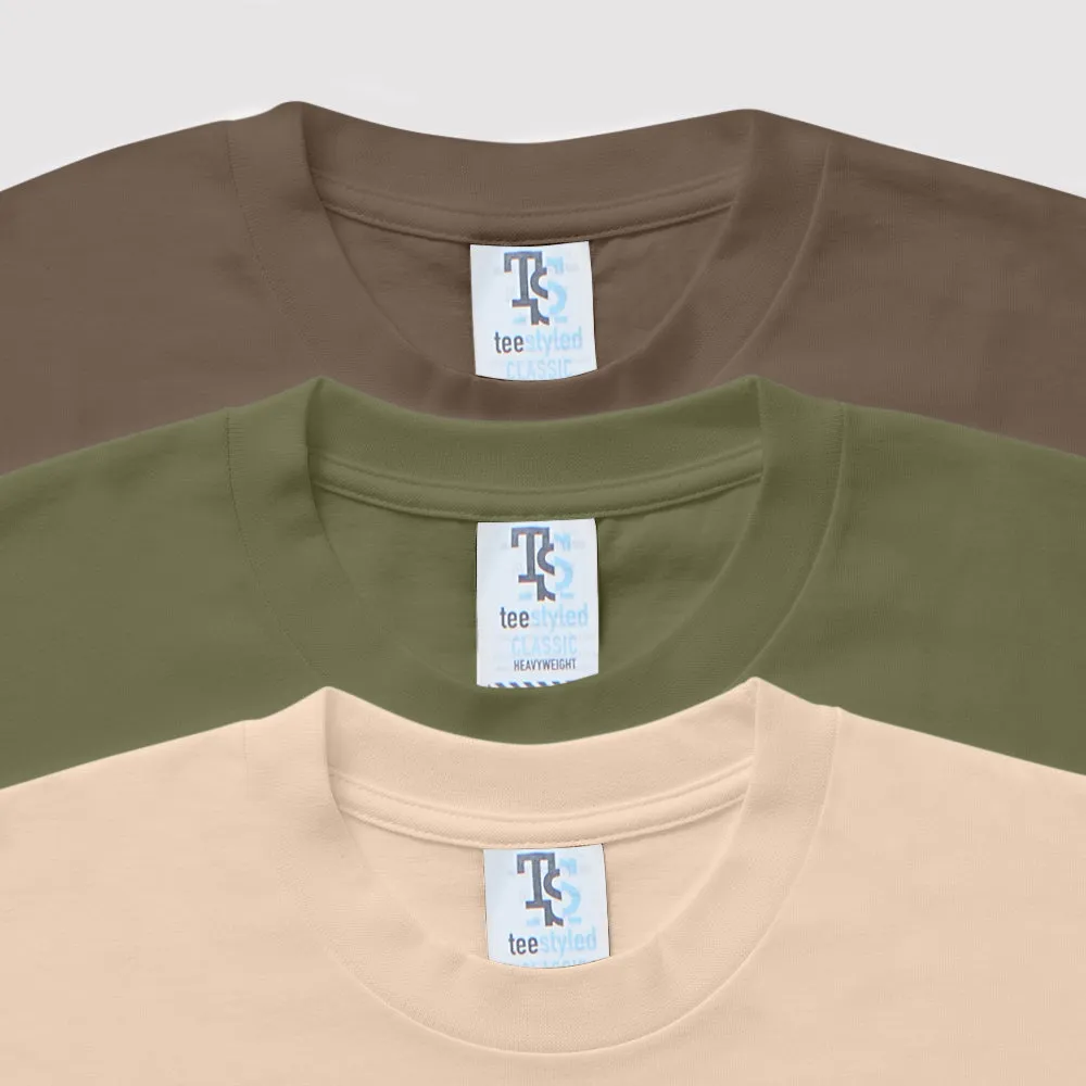 3-PACK | 6 OZ. CLASSIC WEIGHT T-SHIRTS