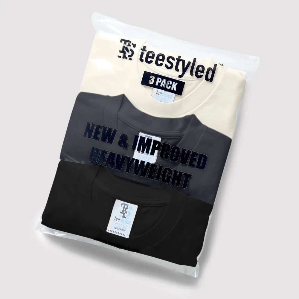 3-PACK | 6 OZ. CLASSIC WEIGHT T-SHIRTS