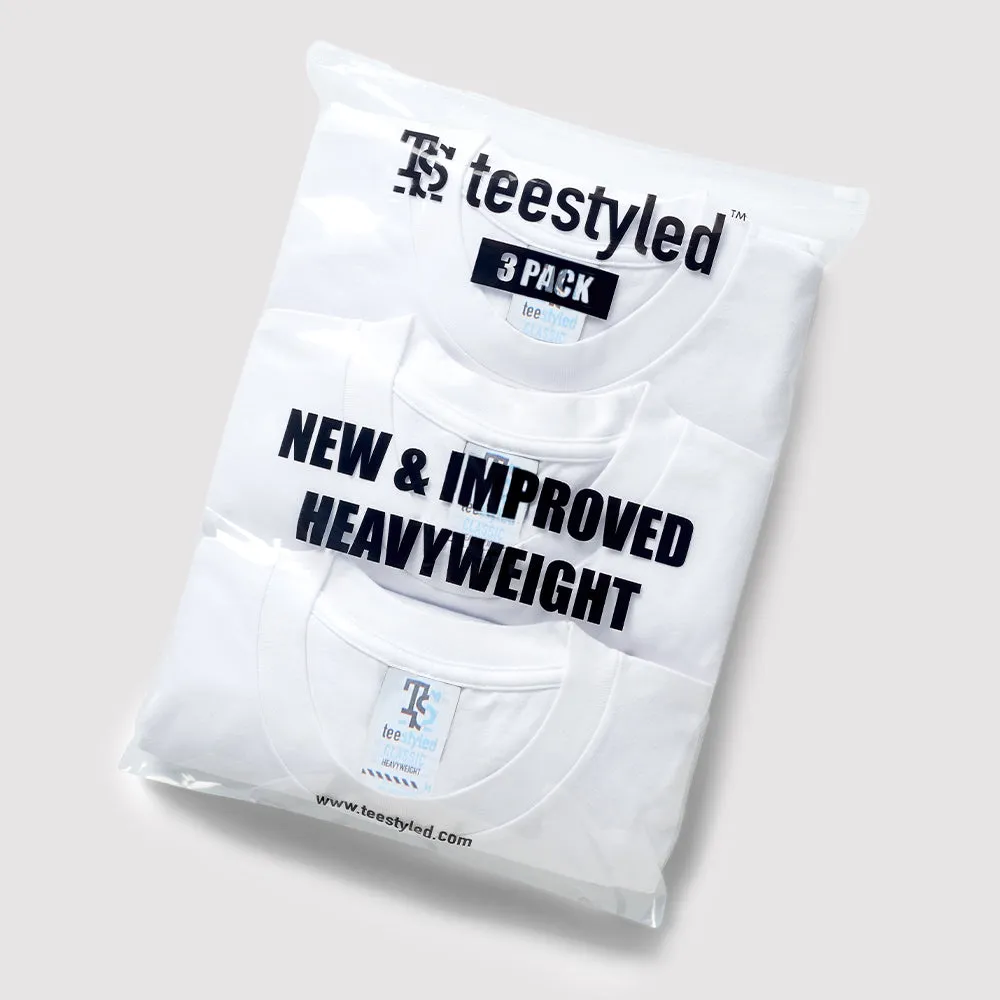 3-PACK | 6 OZ. CLASSIC WEIGHT T-SHIRTS