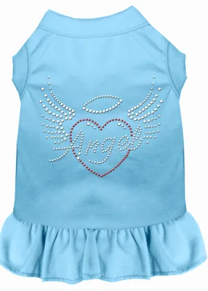 Angel Heart Rhinestone Dress Baby Blue 4x