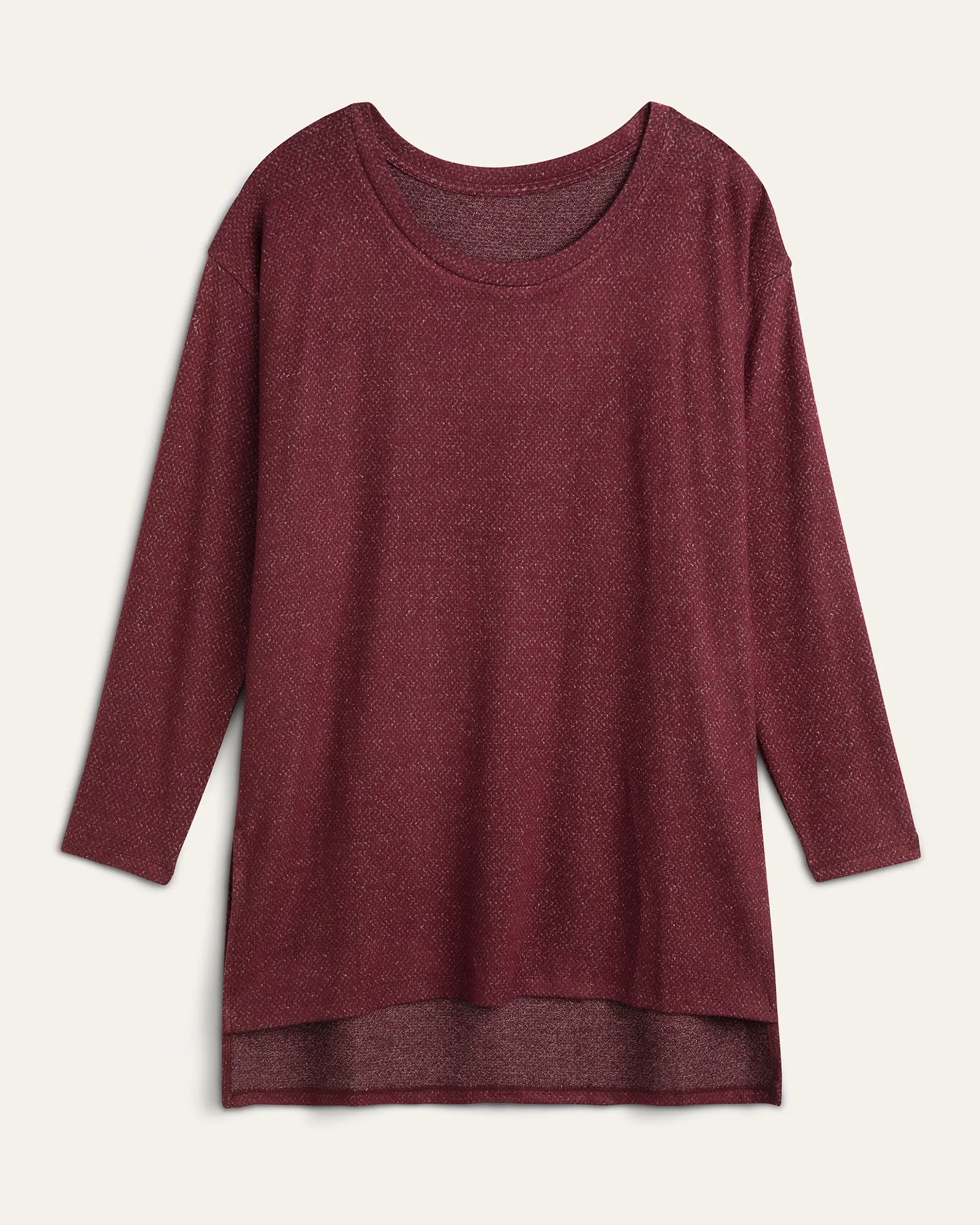 Angela Tunic Top | Burgundy