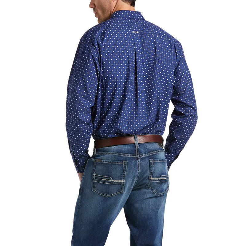 Ariat Classic Long Sleeve Button Up - Maritime Blue