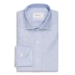 Blue Cotton Linen Shirt