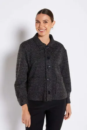 Boxy Jacket in Charcoal ANNA.W25 by Philosophy