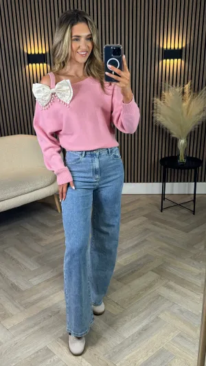 Cameron Light Blue Wide Leg Jeans
