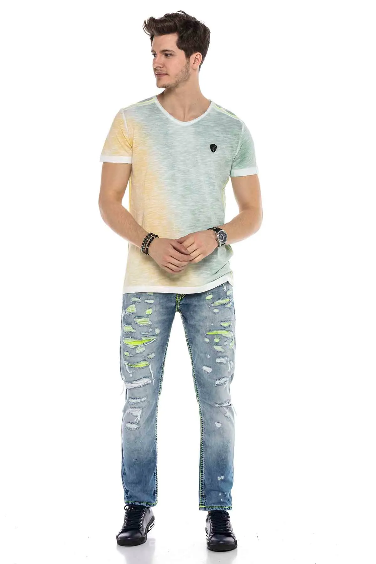 Cipo &amp; Baxx DOPE Men's Jeans Denim CD605