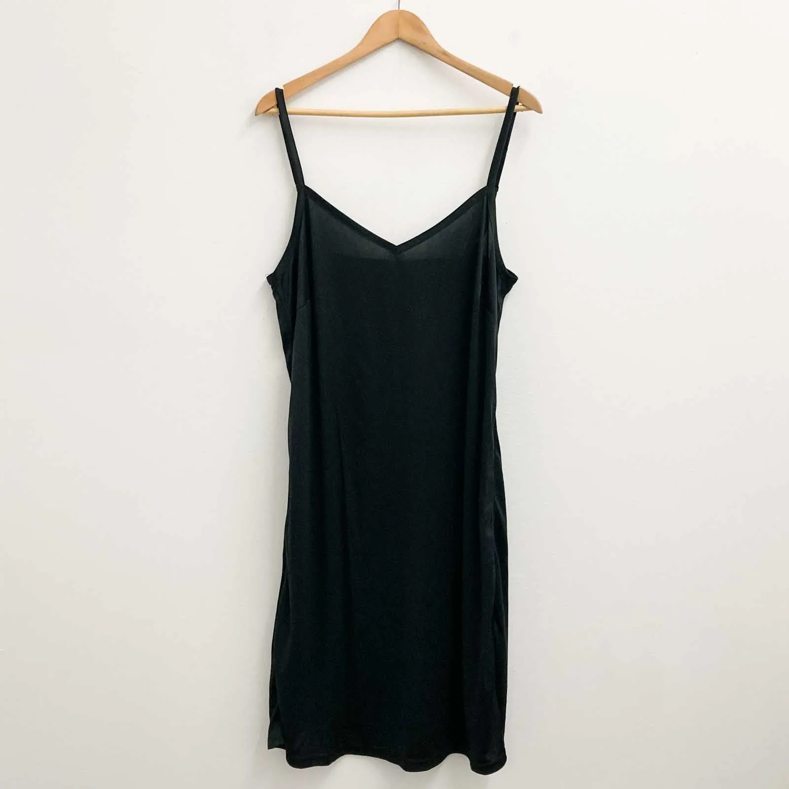City Chic Slip Dresses Size 14 Set of 3 Black Purple