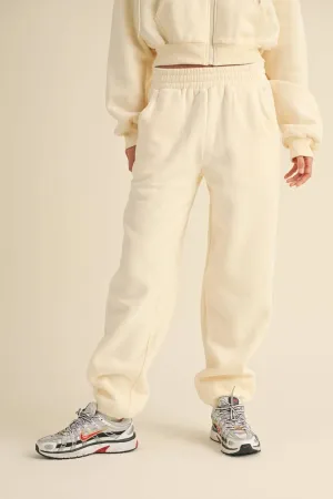 Cozy Fleece Jogger Sweatpants