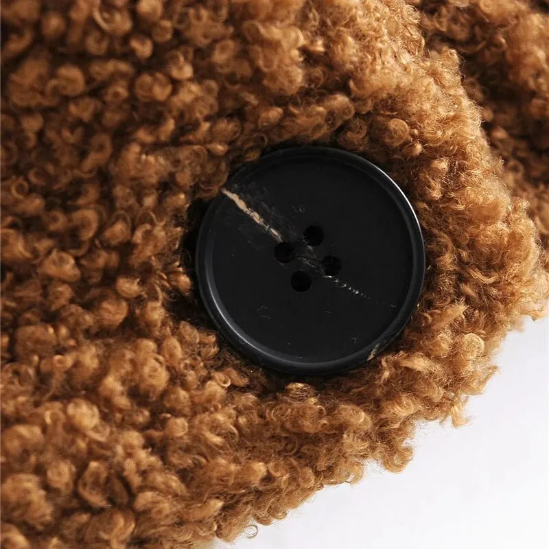 CROP TEDDY JACKET
