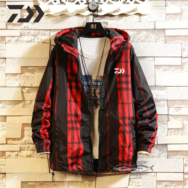 Daiwa Clothing Fishing Clothes Breathable Quick Dry Fishing Shirt Sun Protection Fishing Wear Outdoor Daiwa Fishing Jackets Men