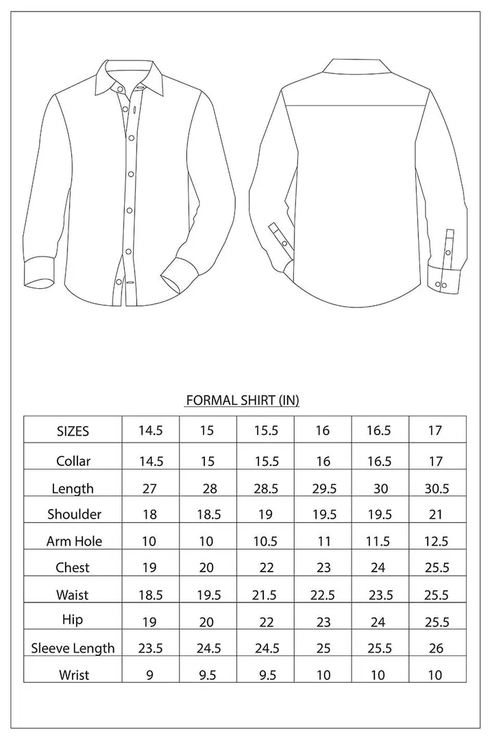 Dobby Design Brown Shirt