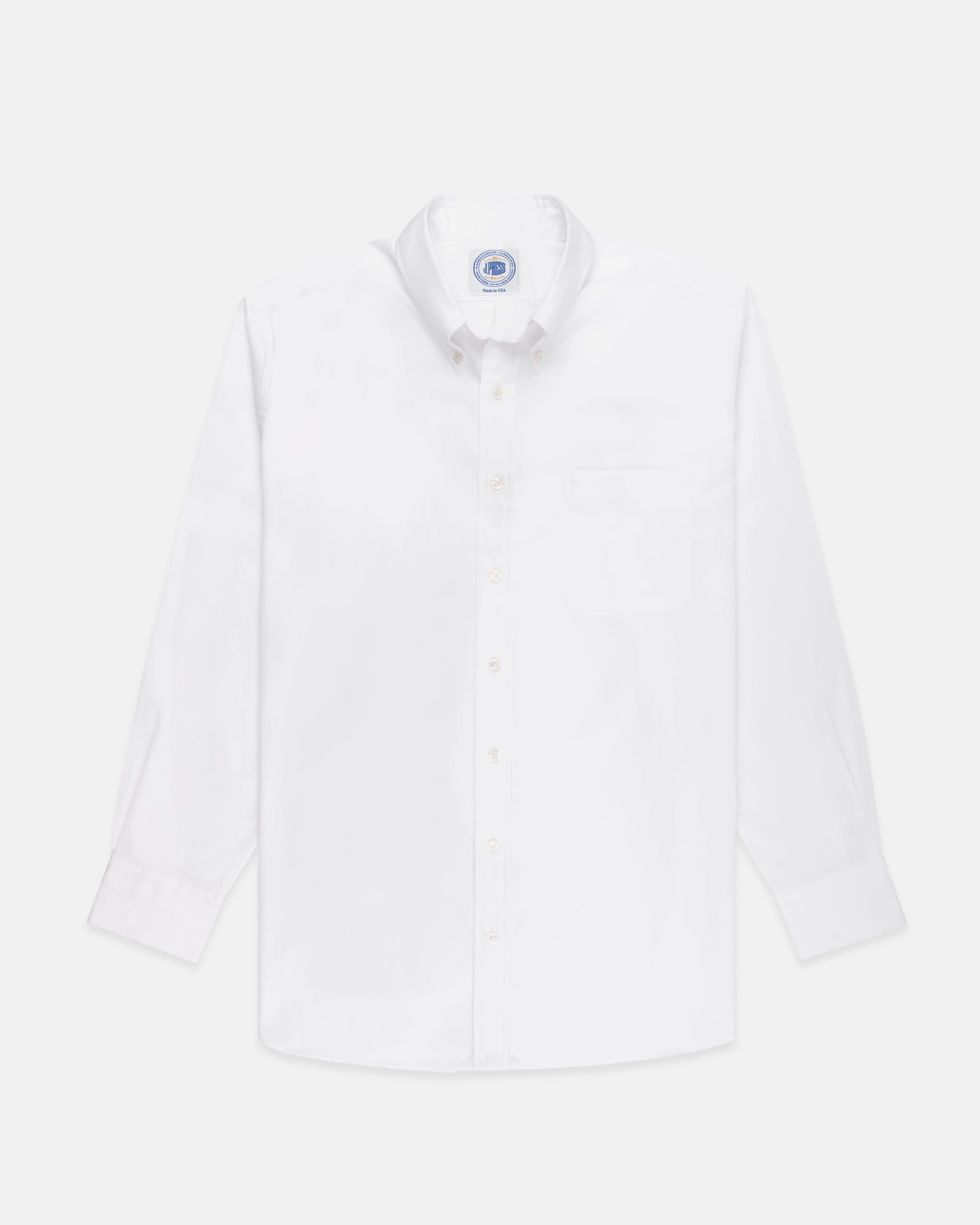 GOLD LABEL DRESS SHIRT - SOLID WHITE
