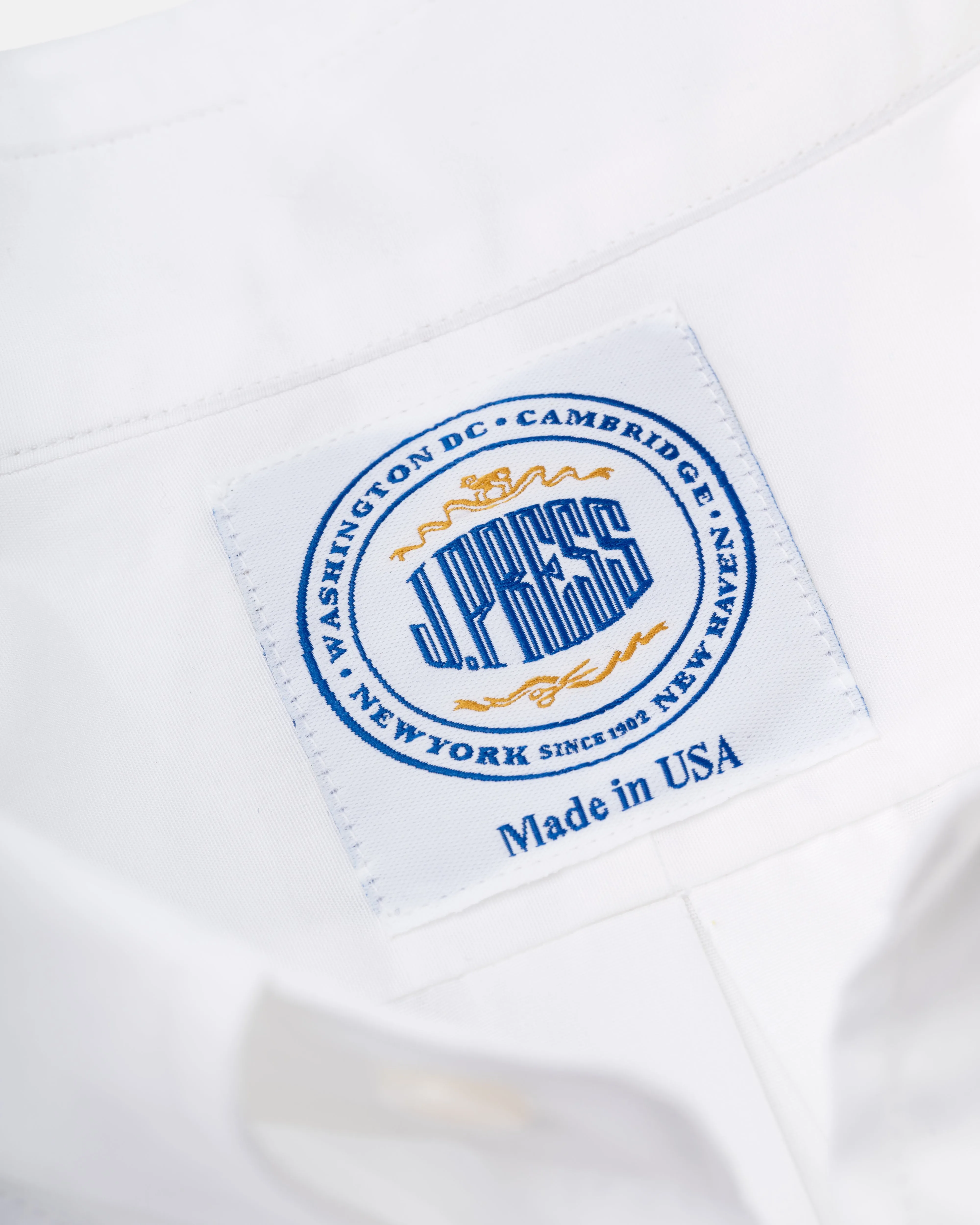 GOLD LABEL DRESS SHIRT - SOLID WHITE