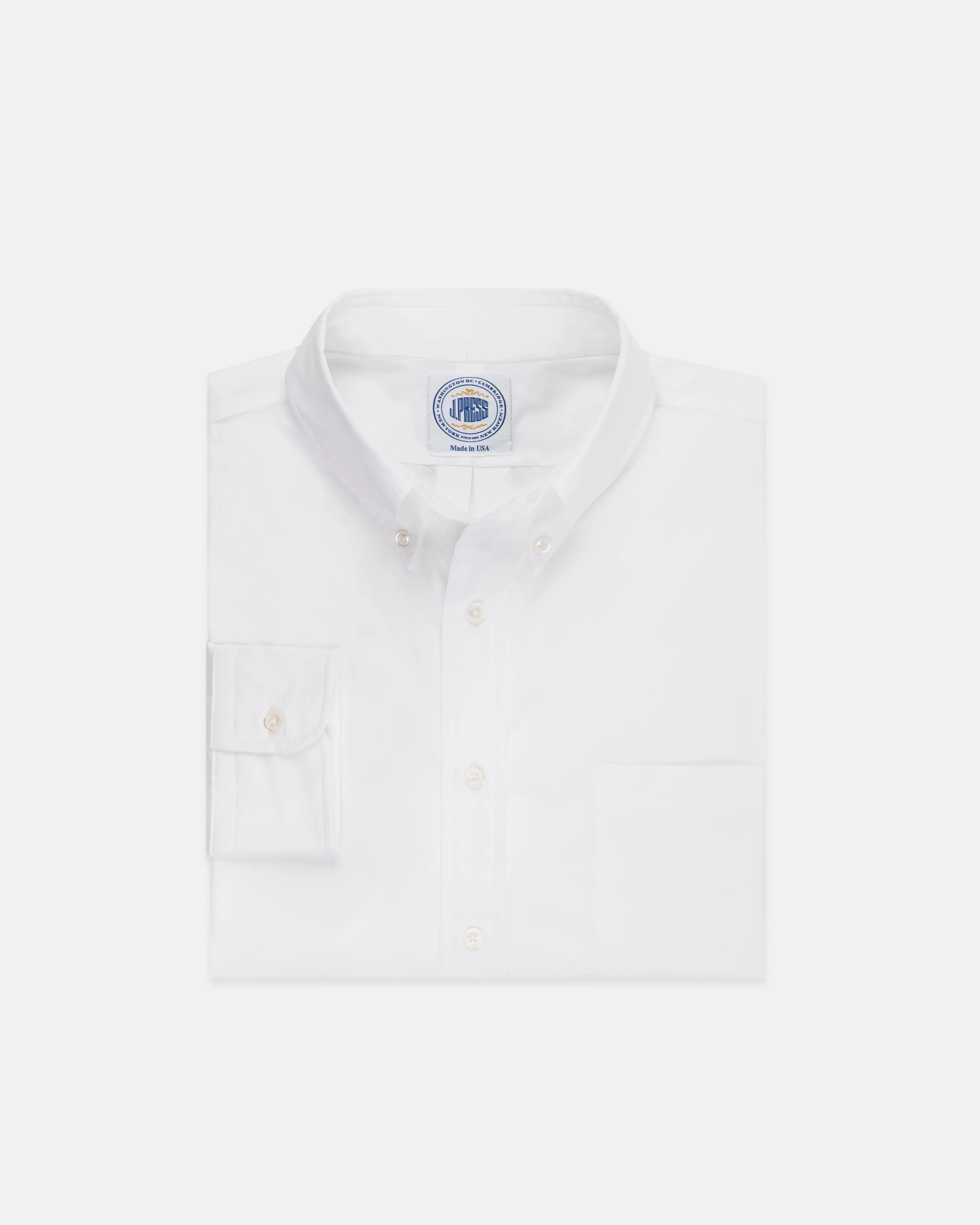 GOLD LABEL DRESS SHIRT - SOLID WHITE