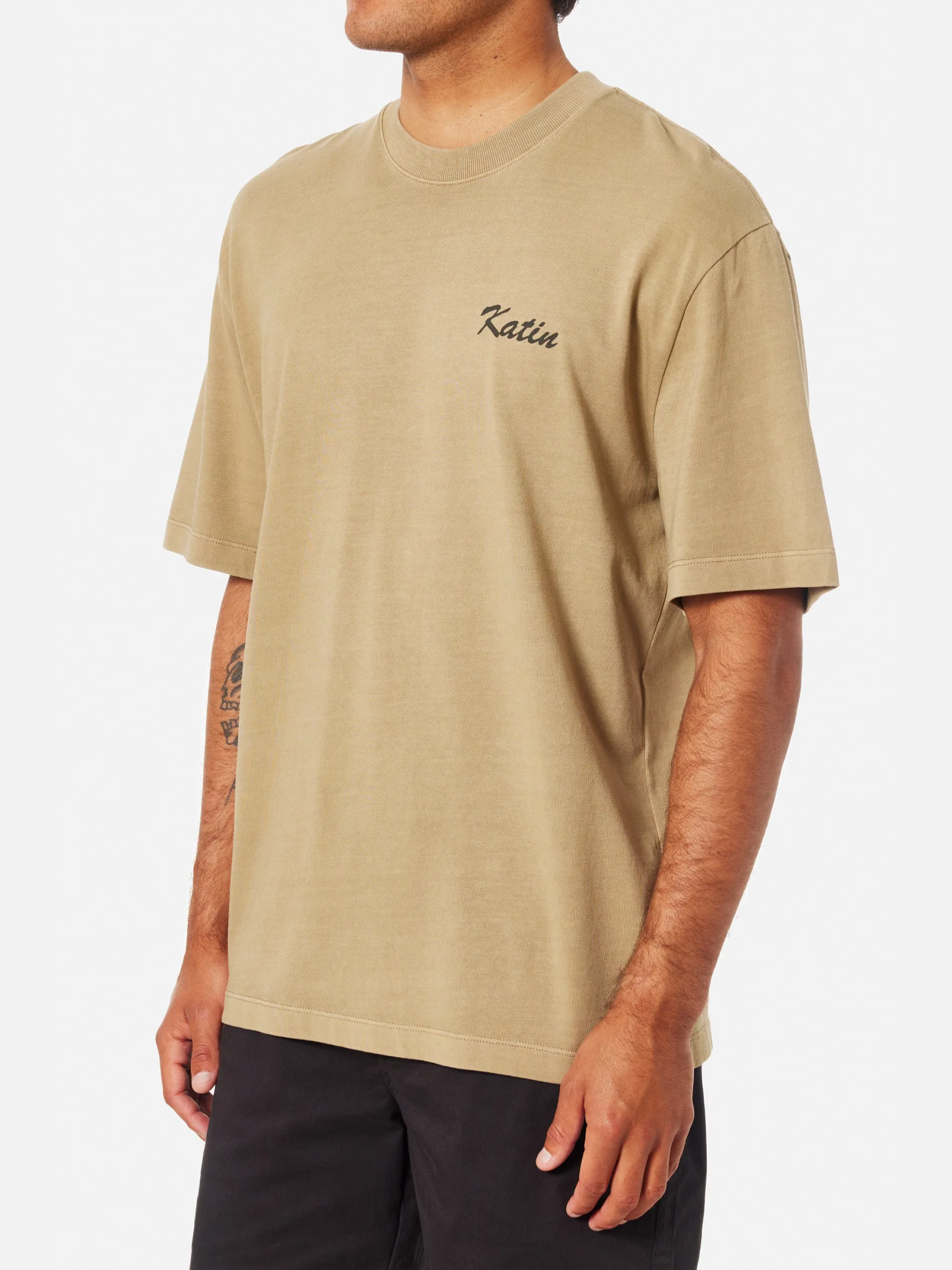 Katin Trabajo Relaxed Tee - Covert Green