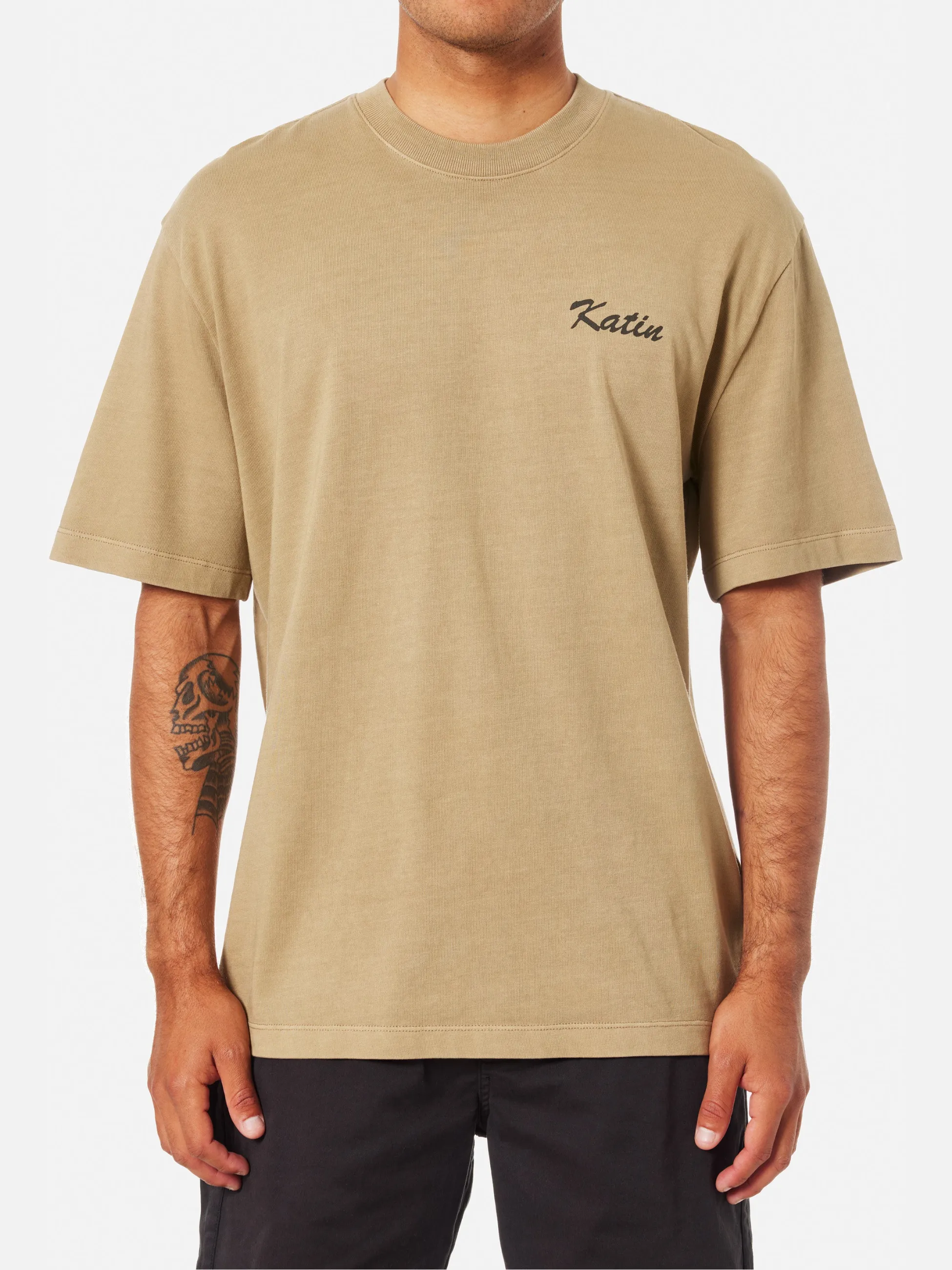 Katin Trabajo Relaxed Tee - Covert Green
