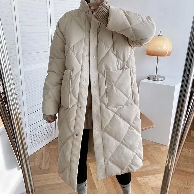 Manteau Matelassé Surdimensionné Sandra