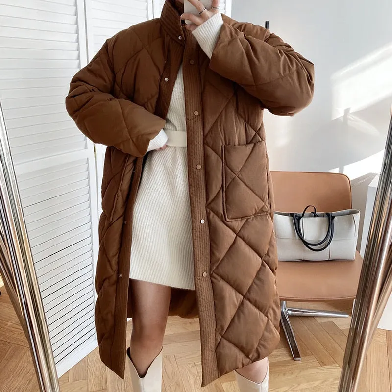 Manteau Matelassé Surdimensionné Sandra