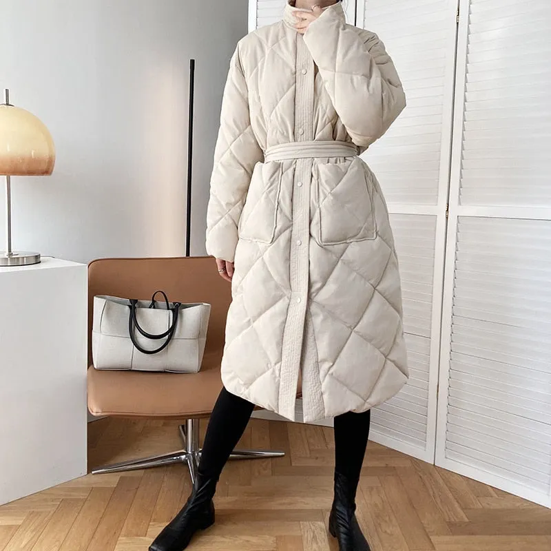 Manteau Matelassé Surdimensionné Sandra
