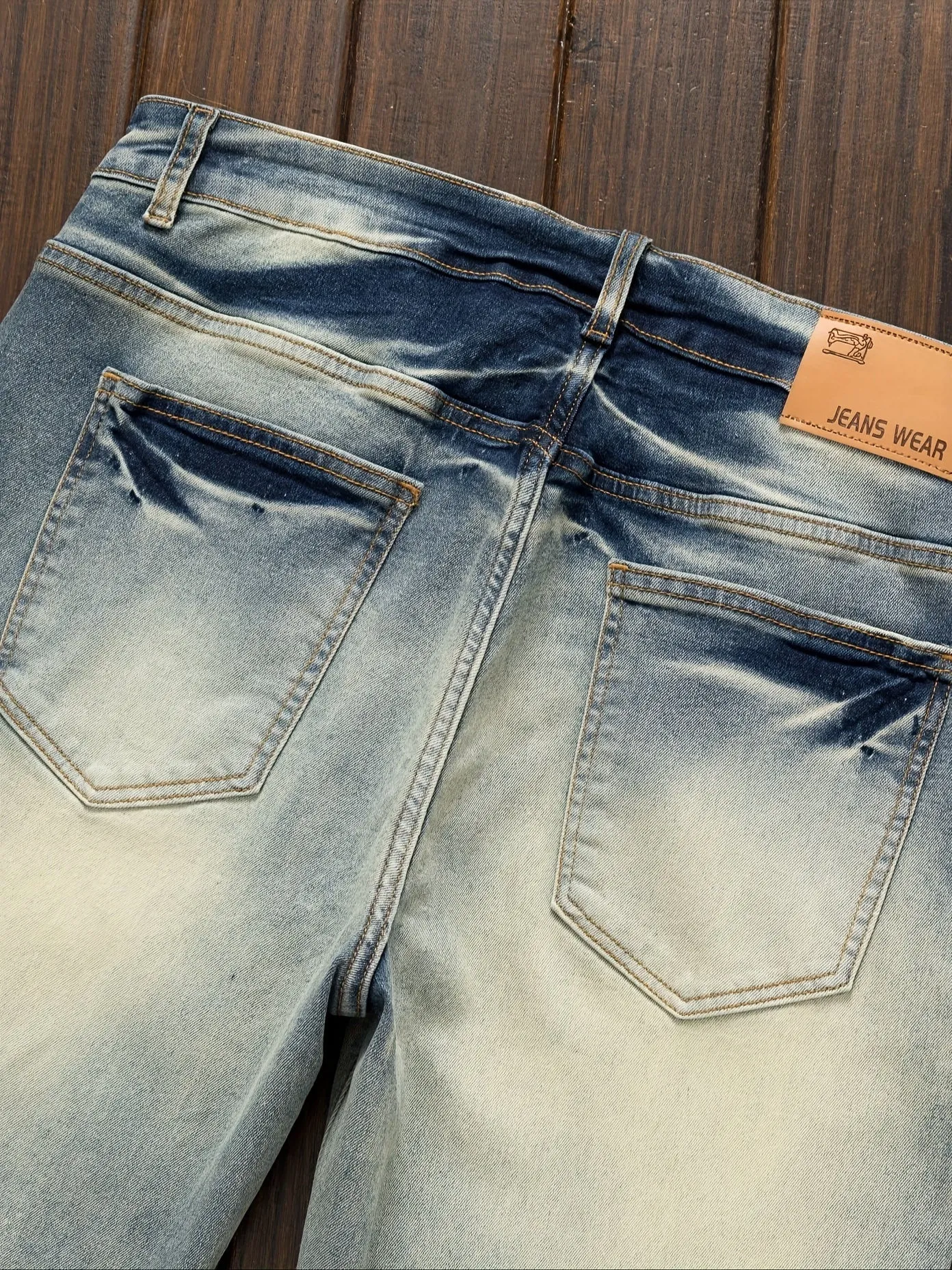Minimalist, Trendy, Personalized, Skull Print, Versatile, Fashionable, Retro And Nostalgic Jeans