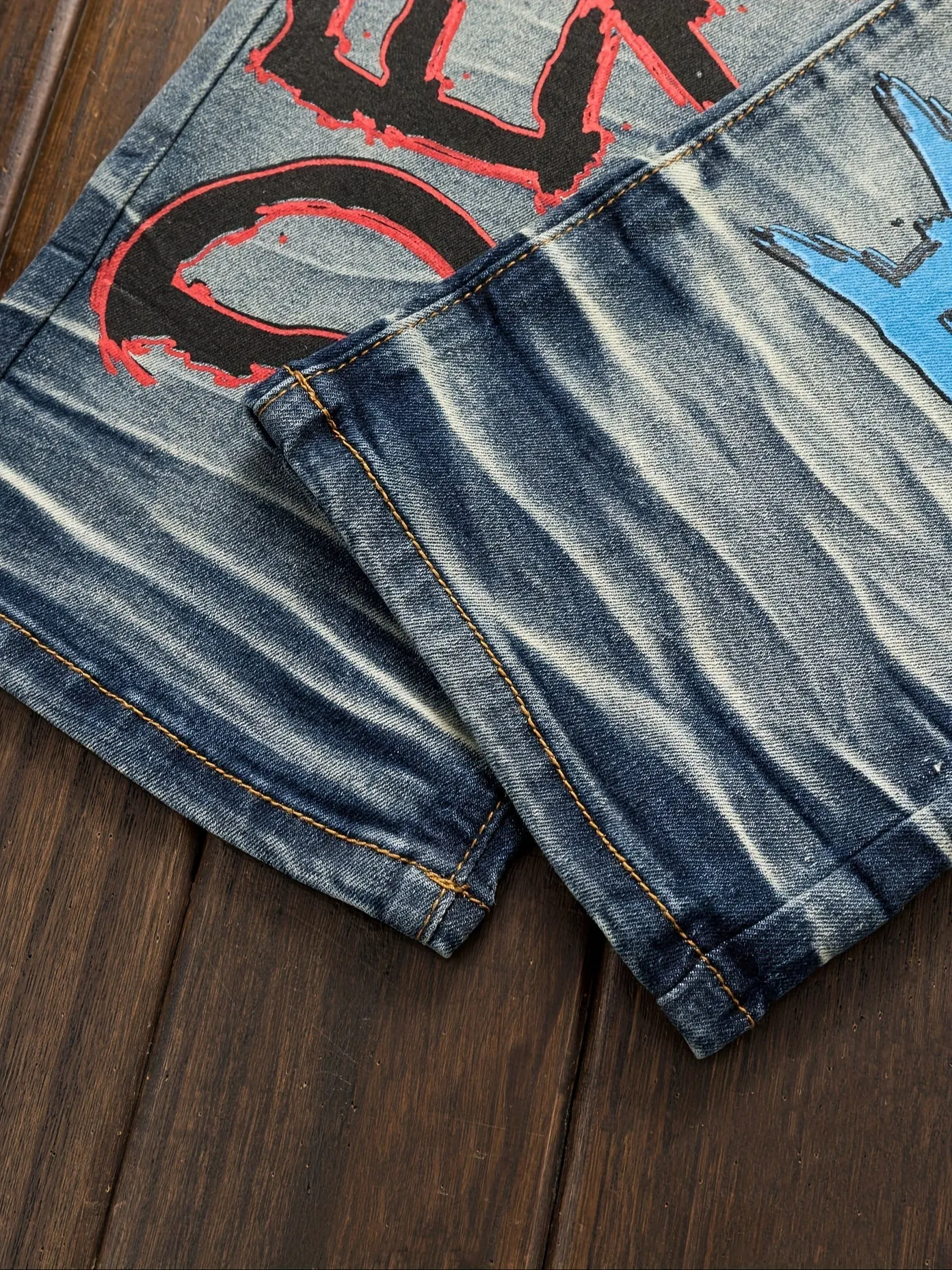 Minimalist, Trendy, Personalized, Skull Print, Versatile, Fashionable, Retro And Nostalgic Jeans