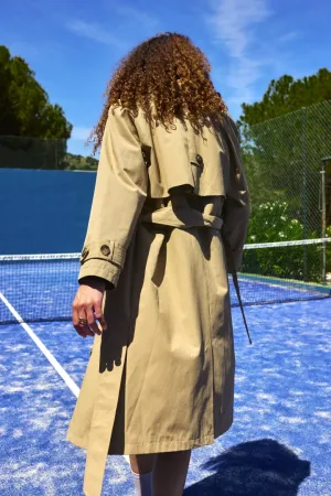 Nuemmas Trench Coat in Tiger's Eye