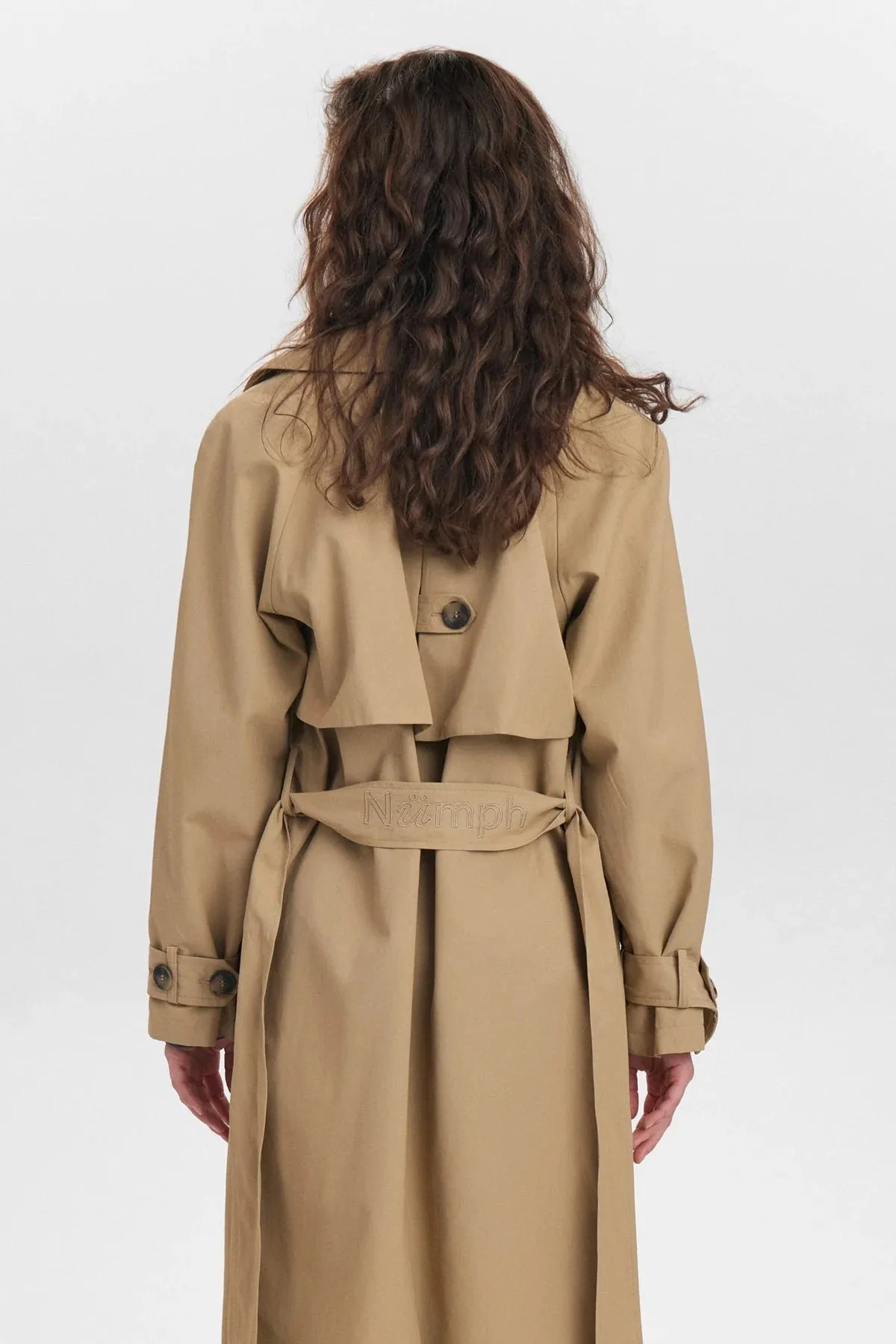 Nuemmas Trench Coat in Tiger's Eye