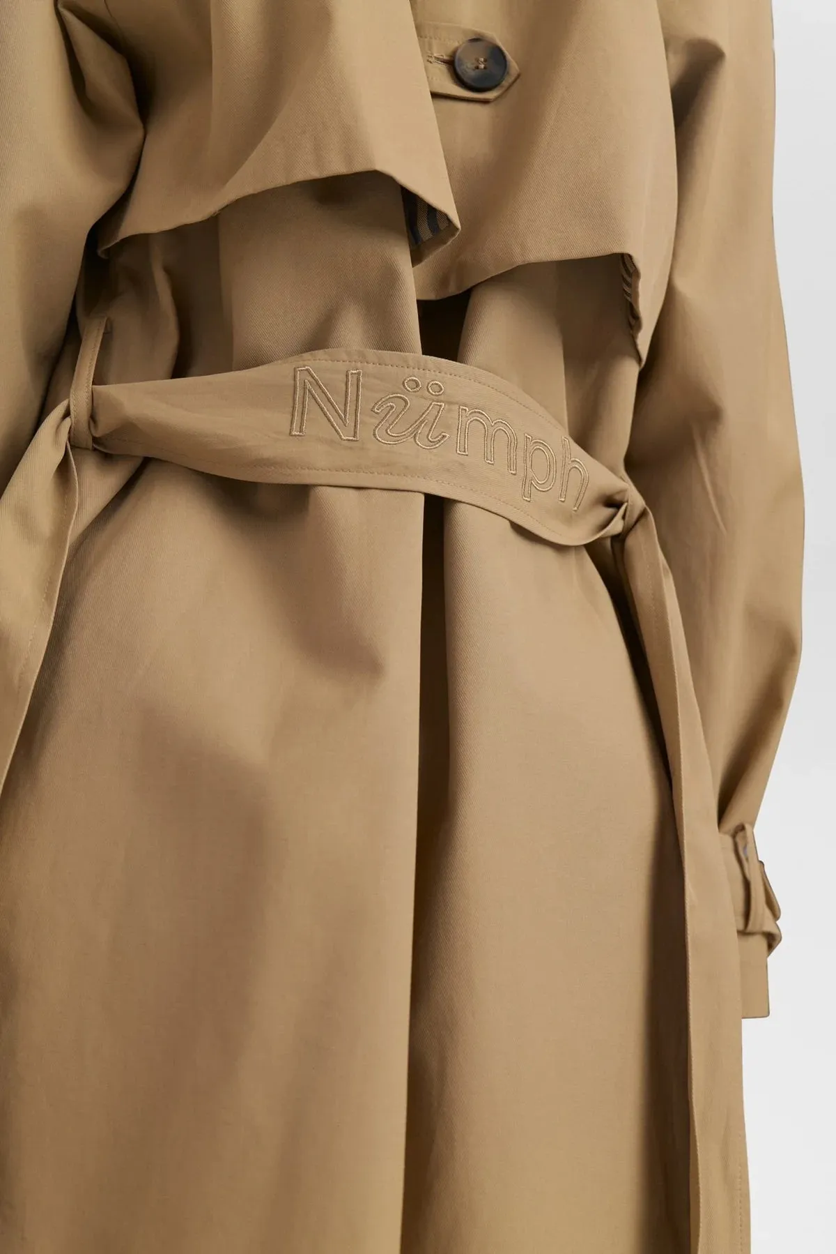 Nuemmas Trench Coat in Tiger's Eye