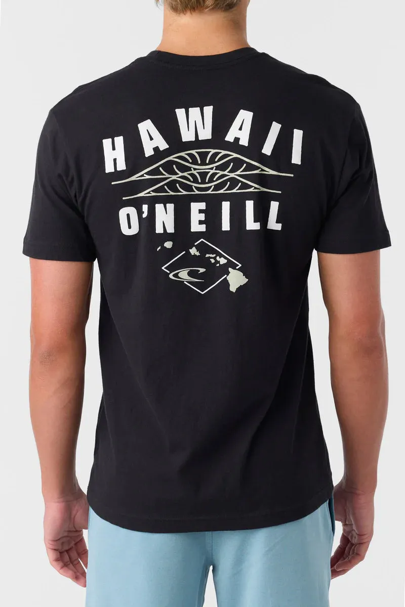 O'NEILL CREST TEE - BLACK