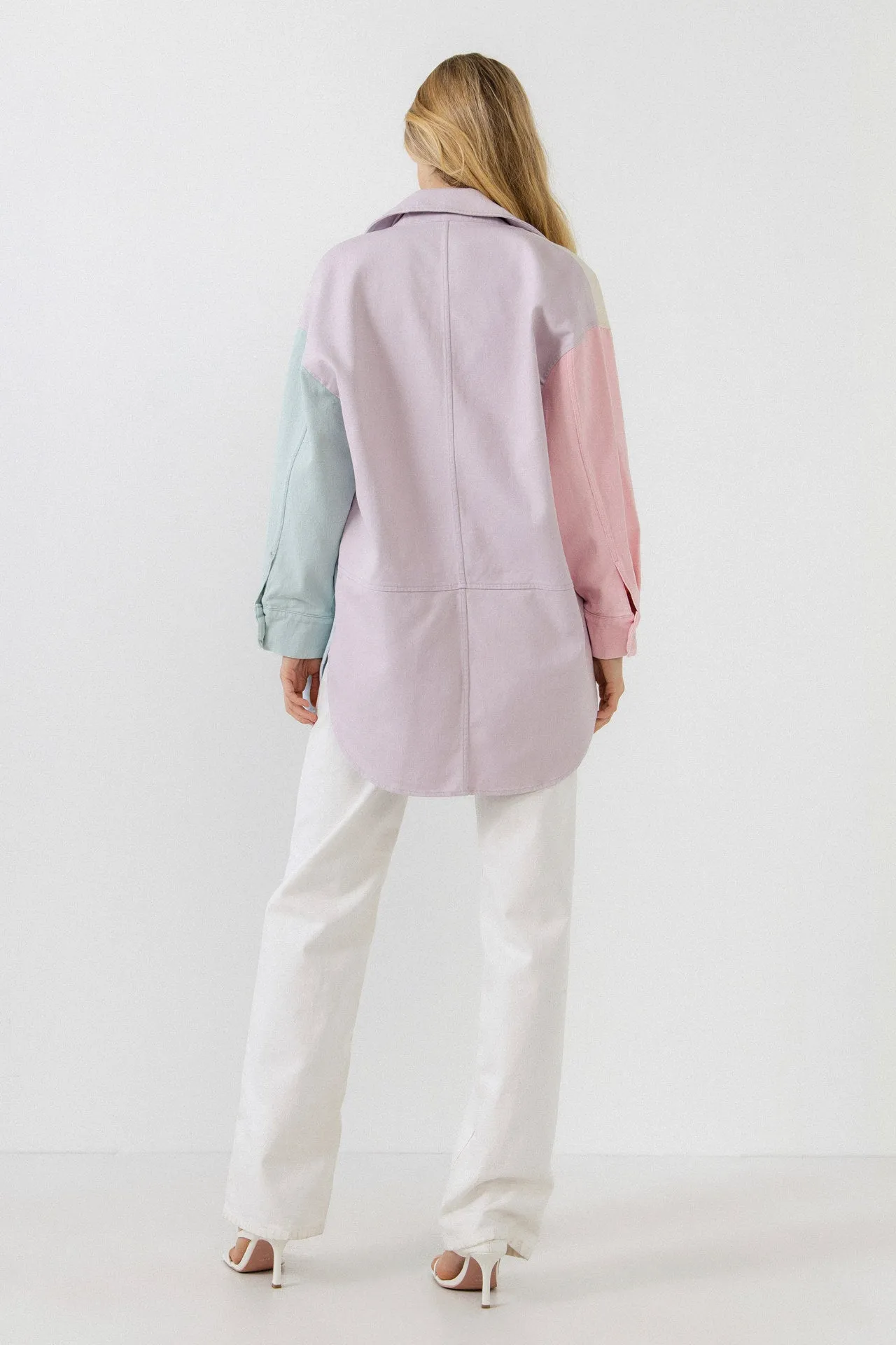Oversized Shirts Jacket