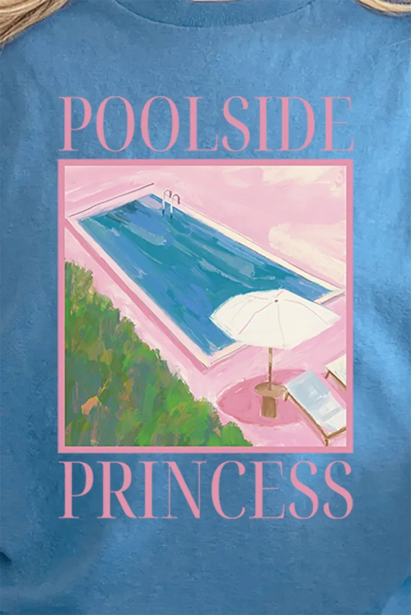 Poolside Princess Short Sleeve Relaxed Fit T-Shirt