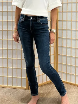 Rag And Bone Cate Mid Rise Skinny Chelsea Blue