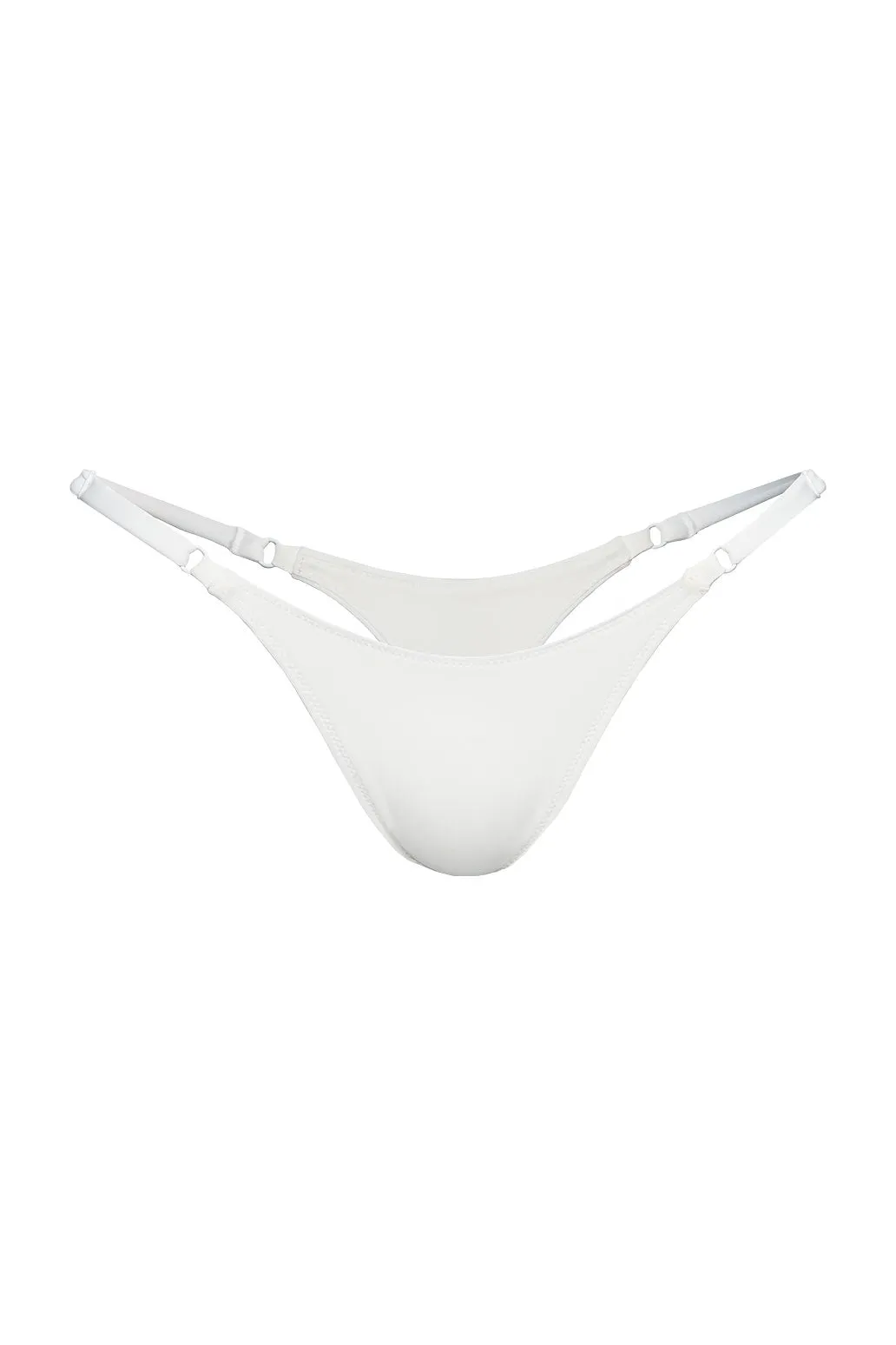Santorini Bikini Bottoms - White