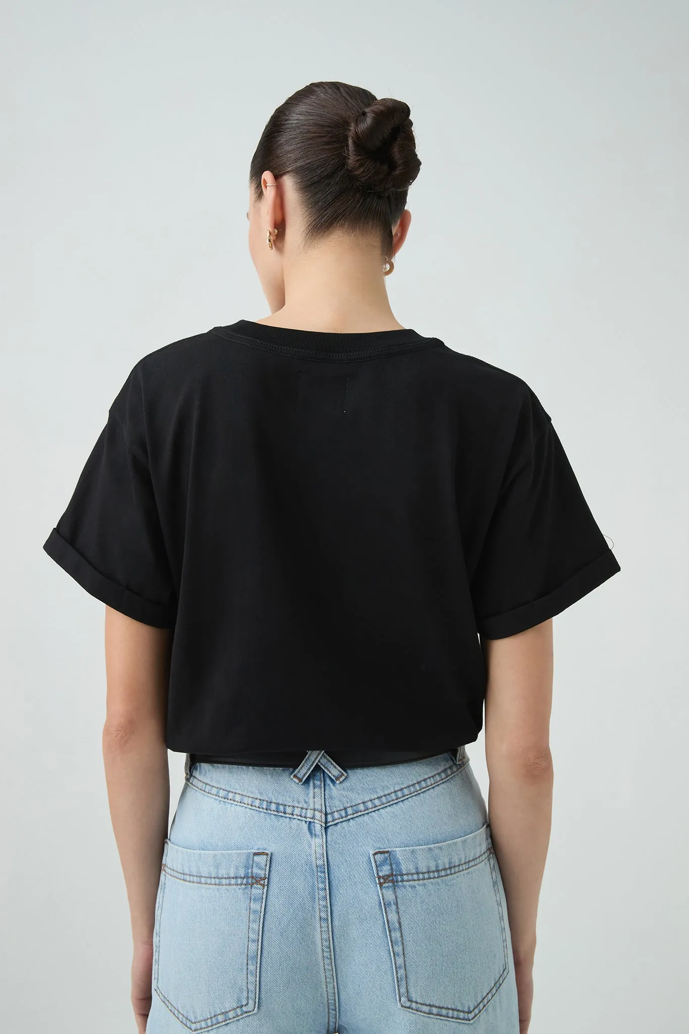 Song Embroidered Logo Tee
