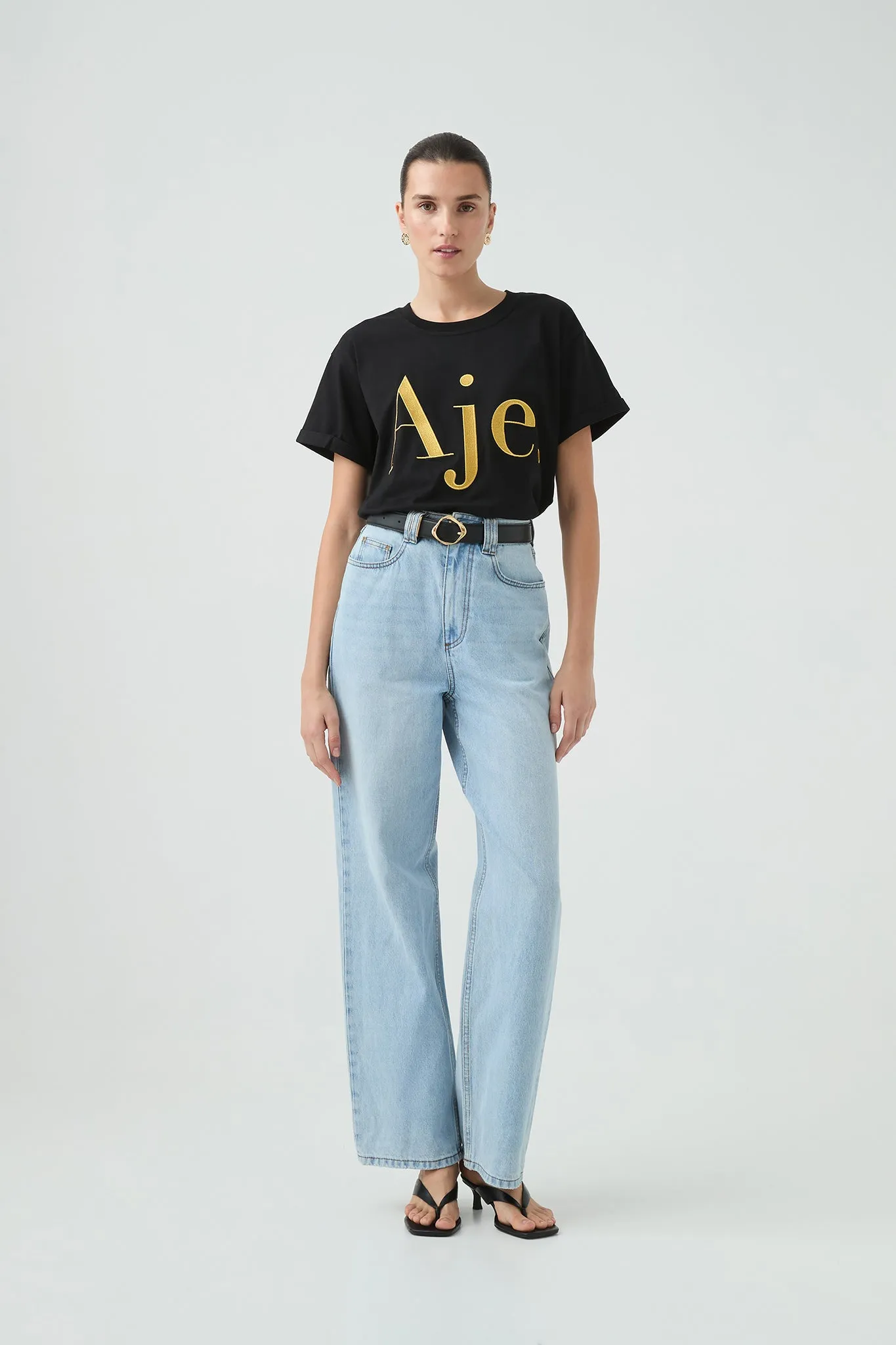 Song Embroidered Logo Tee