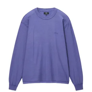 STÜSSY LAZY  LS TEE // DEEP COBALT