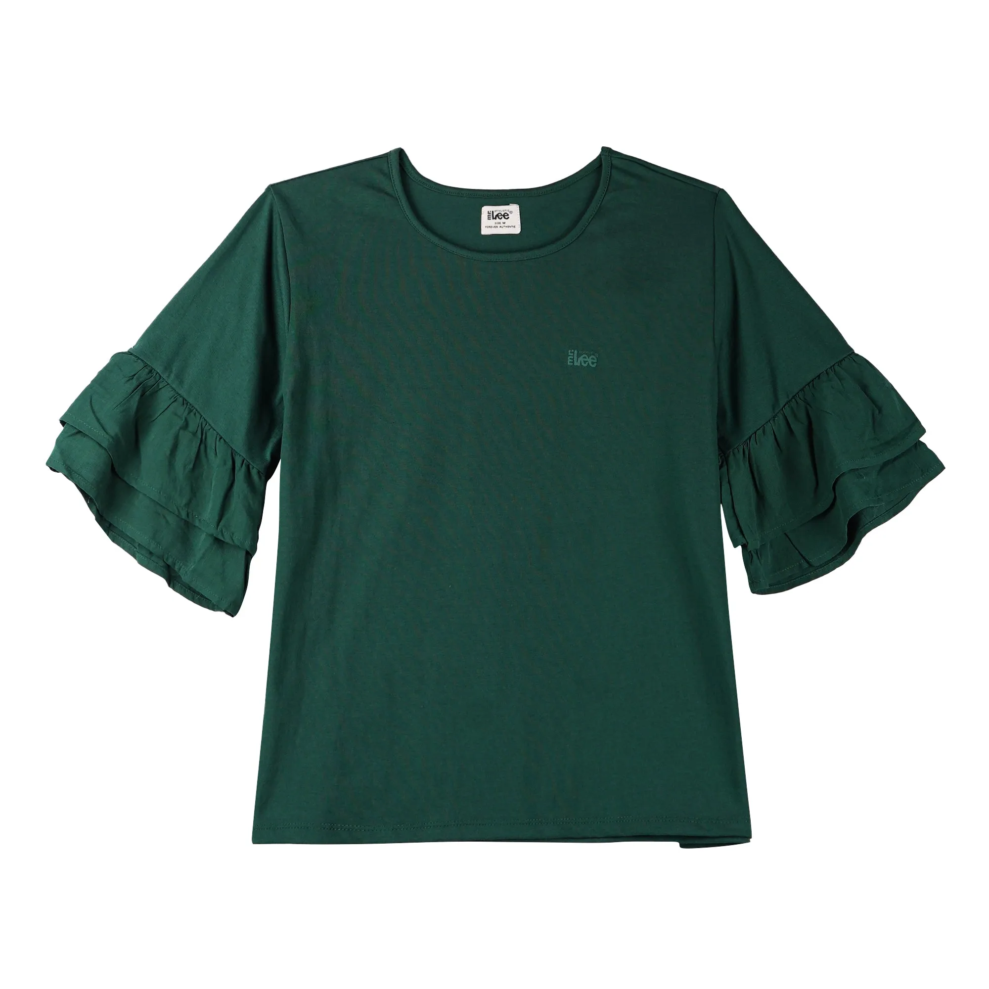 Stylistic Mr. Lee Ladies Basic Tees Relaxed Fit 144029-U (Green)