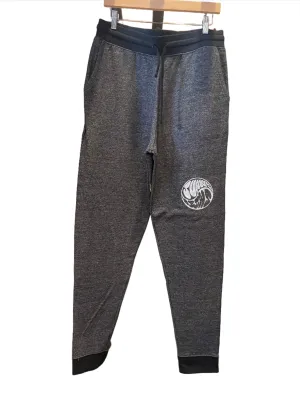 Sunny Smith Men's Midweight Fleece Sweatpants - Heather Black