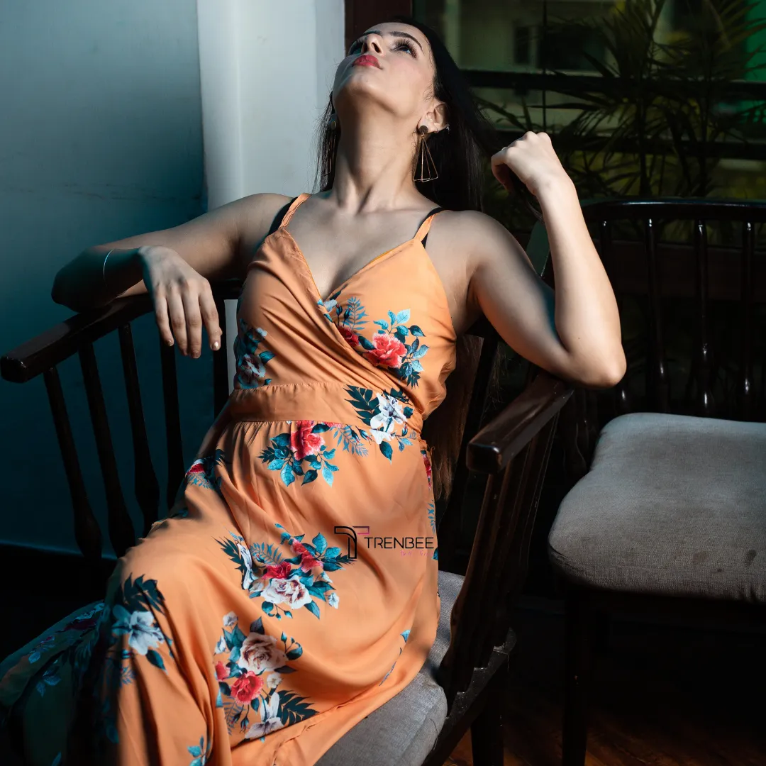 Tulip Wrap around Dress