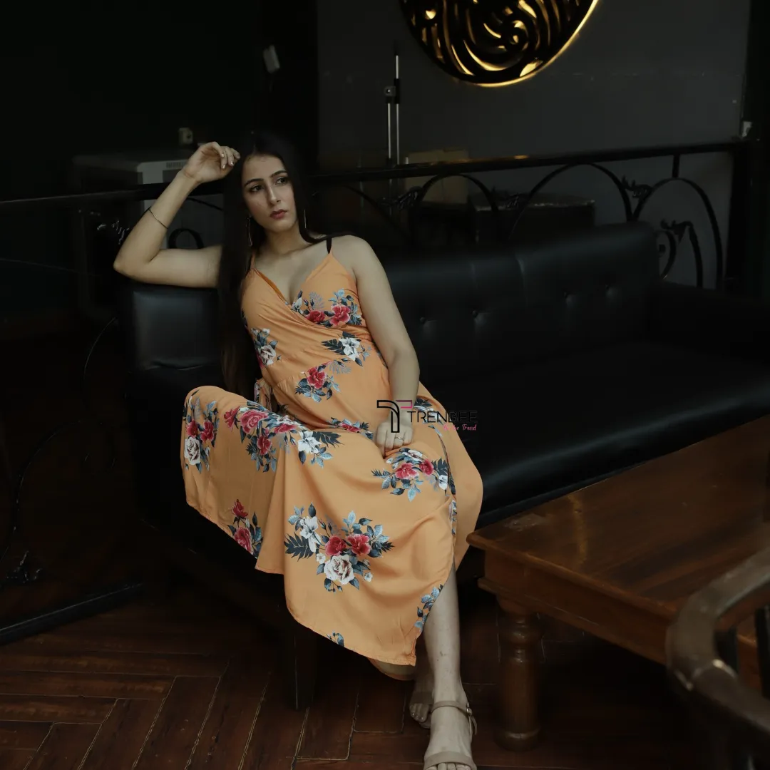 Tulip Wrap around Dress