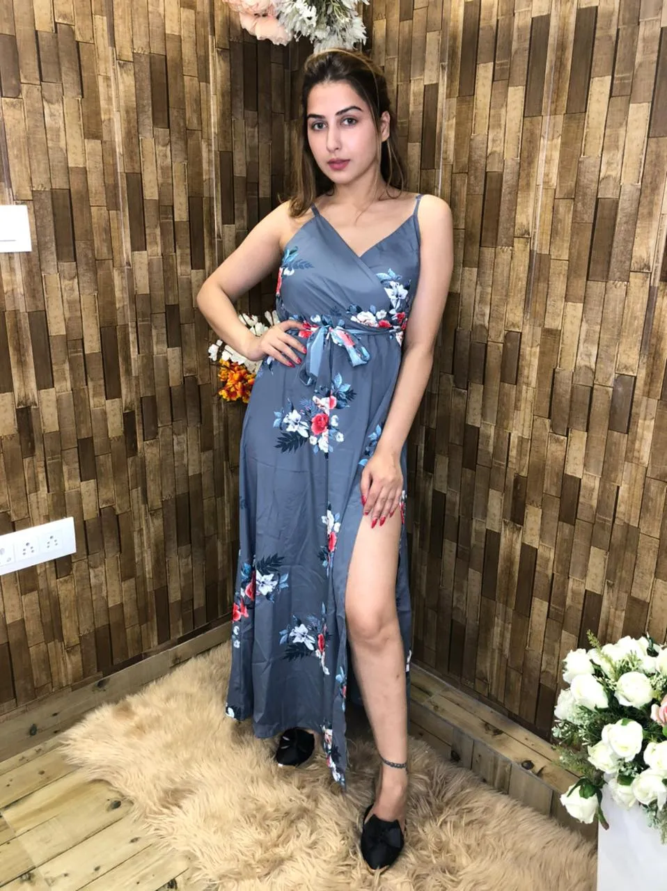 Tulip Wrap around Dress