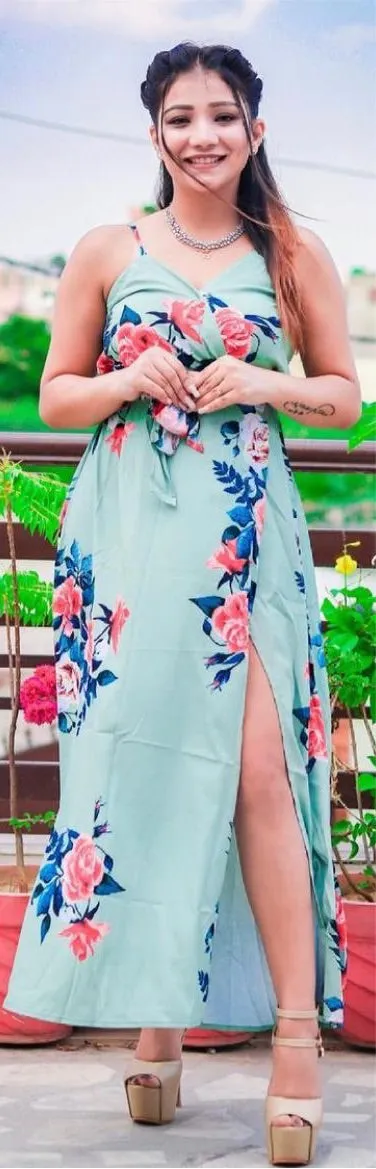 Tulip Wrap around Dress