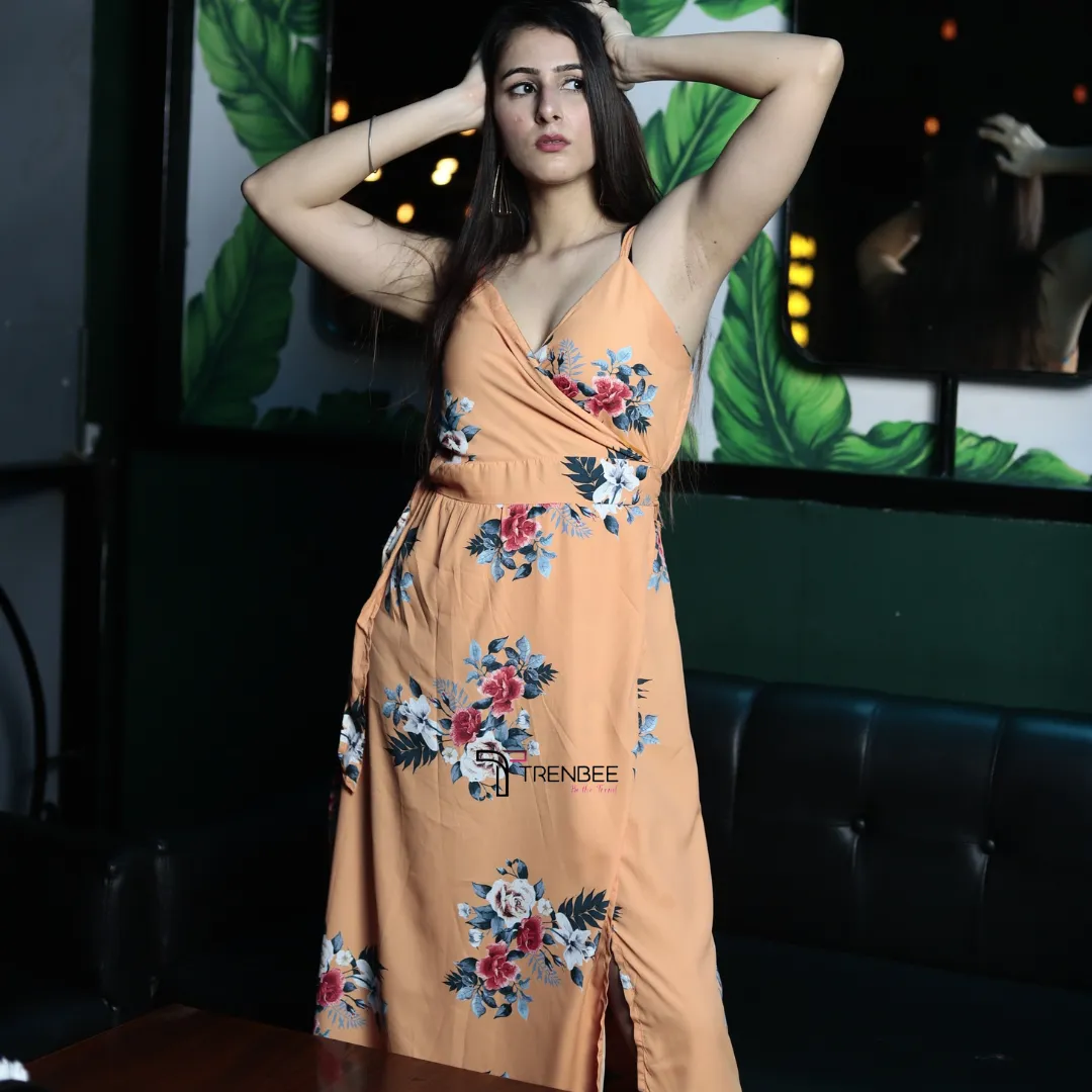Tulip Wrap around Dress