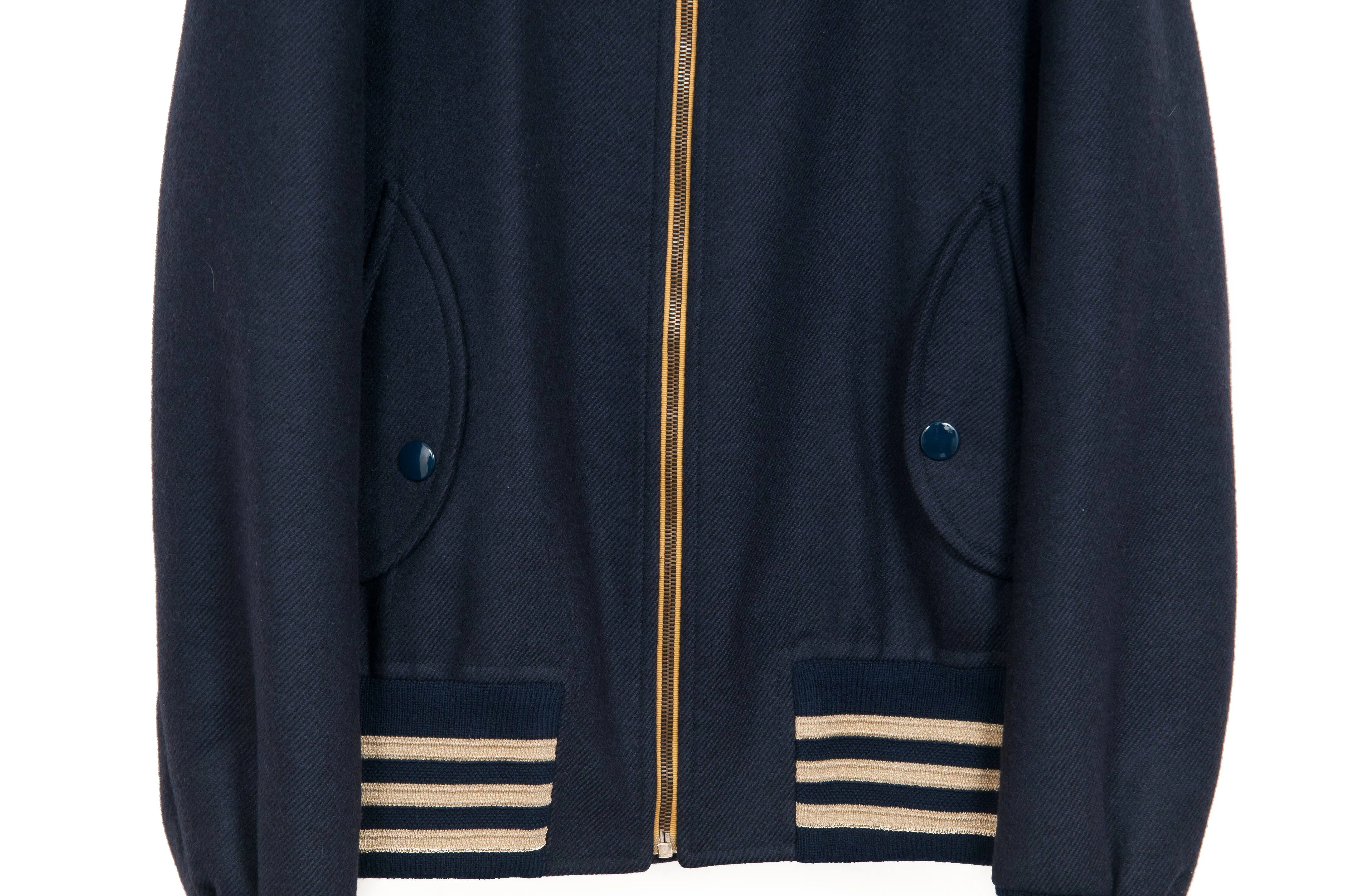 Turtleneck Varsity Jacket