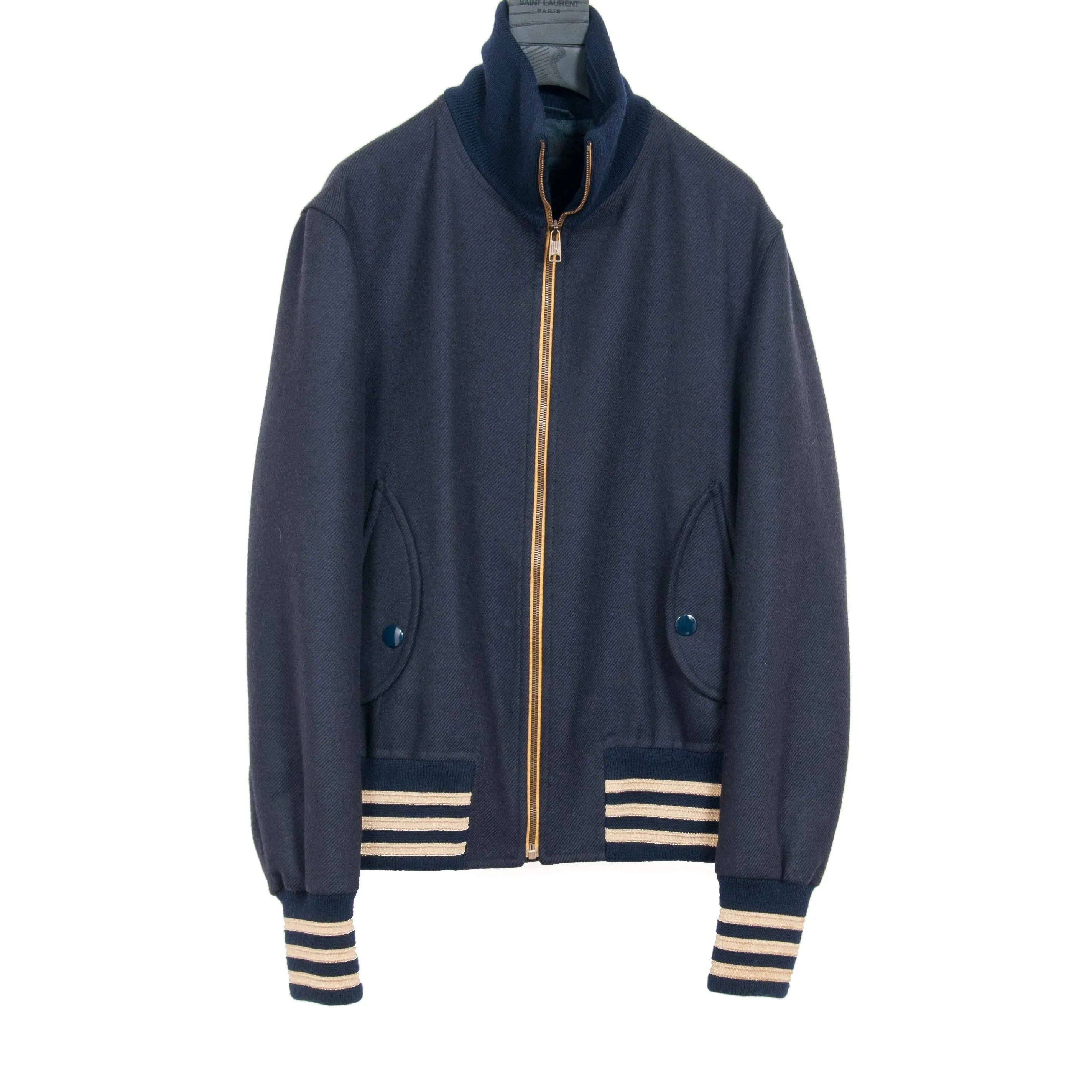 Turtleneck Varsity Jacket