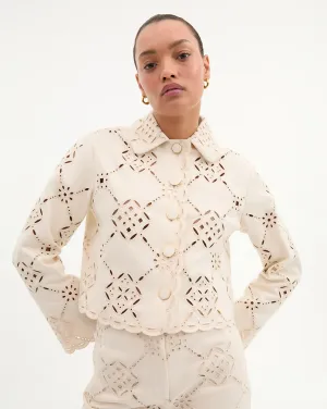Veronica Beard | Adelaide Eyelet Jacket