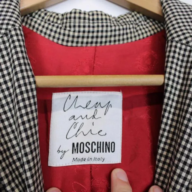 Vintage Moschino Cheap and Chic Wool Blazer Medium